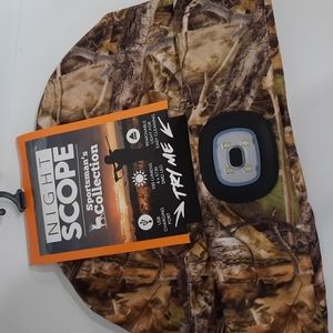 Night Scope Fleece Lined Beanie Hat Cap Headwear USB Rechargeable LED Light